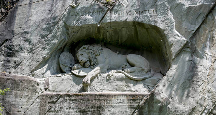The-Lion-Monument-Switzerland