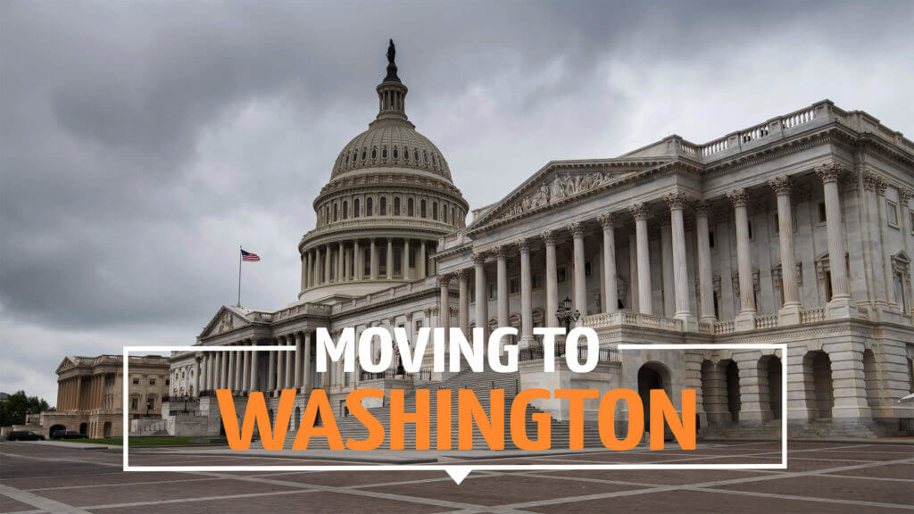 Moving to Washington